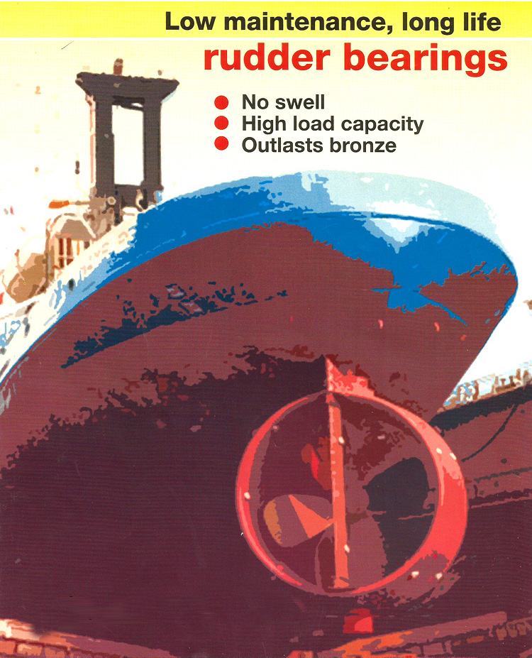 non-metallic-bearings-marine-rudder