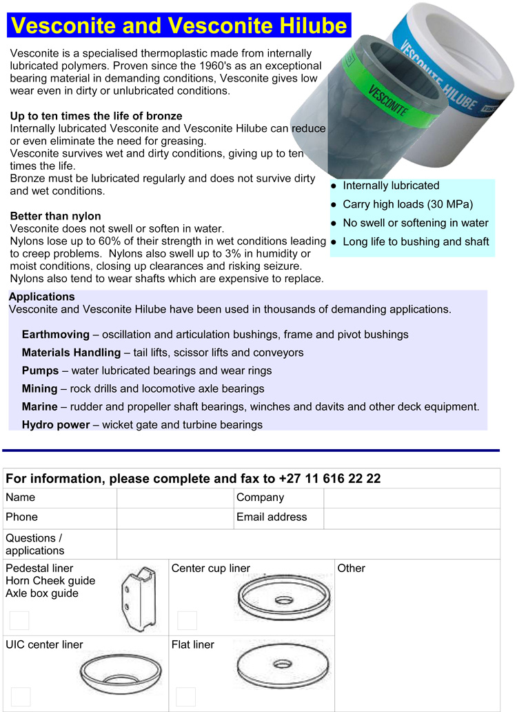 non-metallic-bearings-railways